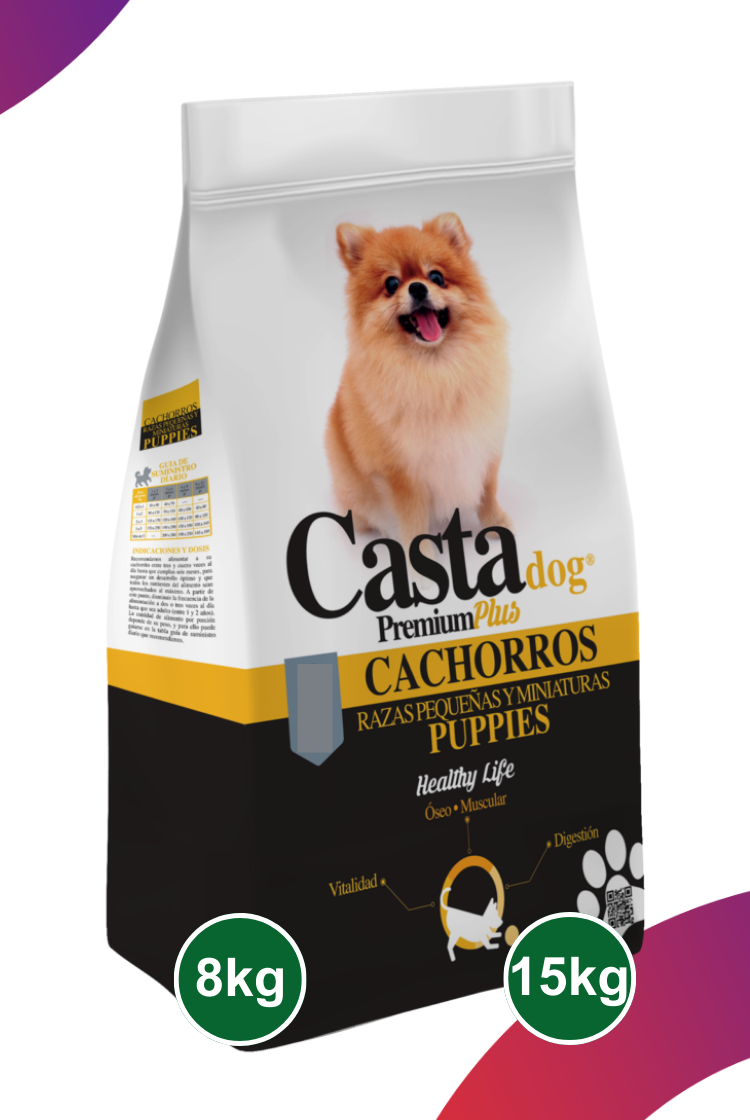 Casta Dog CACHORROS Razas Pequeñas