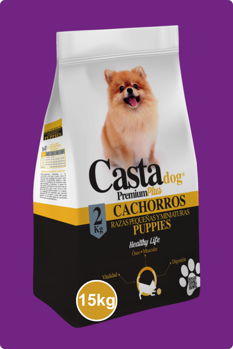 Casta Dog CACHORROS Razas Pequeñas