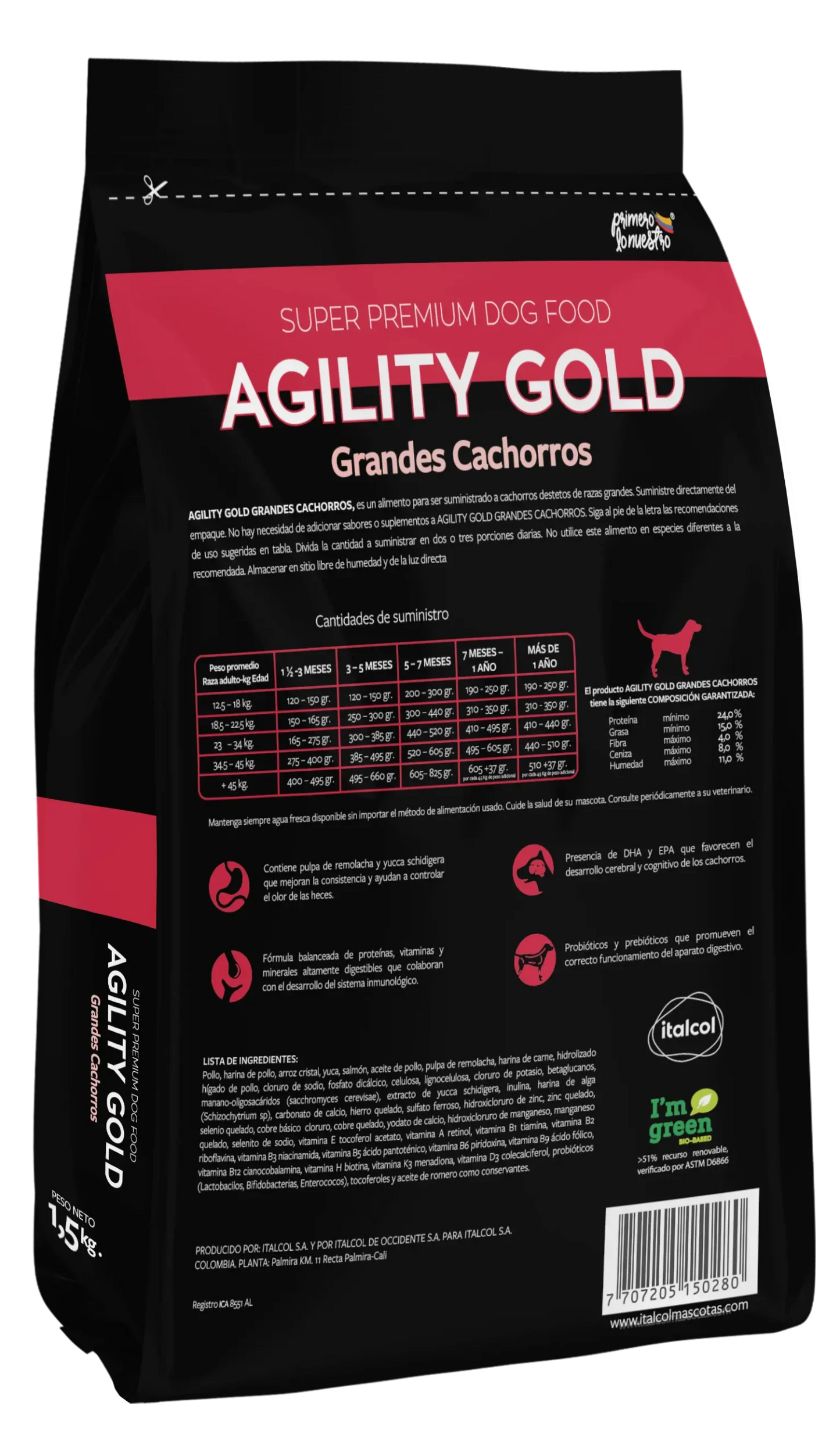 Agility Gold Cachorros Razas Grandes