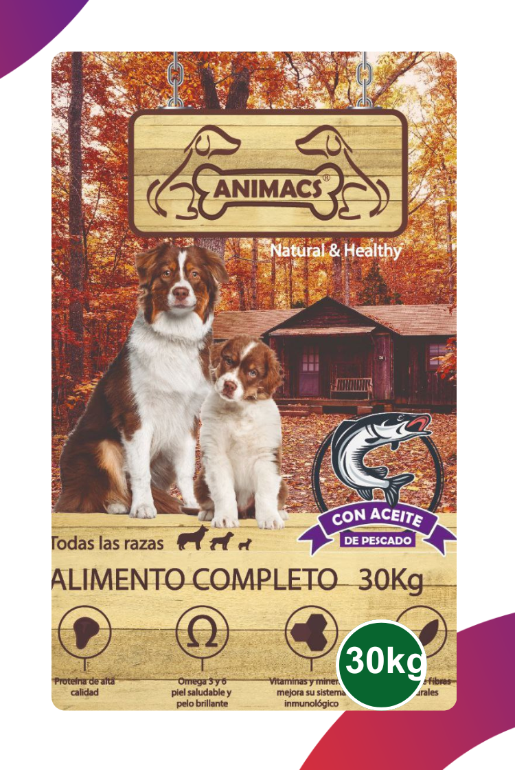 Animac Dog Food Adulto Para todas las Razas