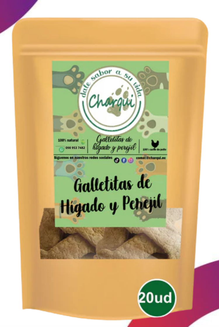 Galletitas De Hígado Y Perejil
