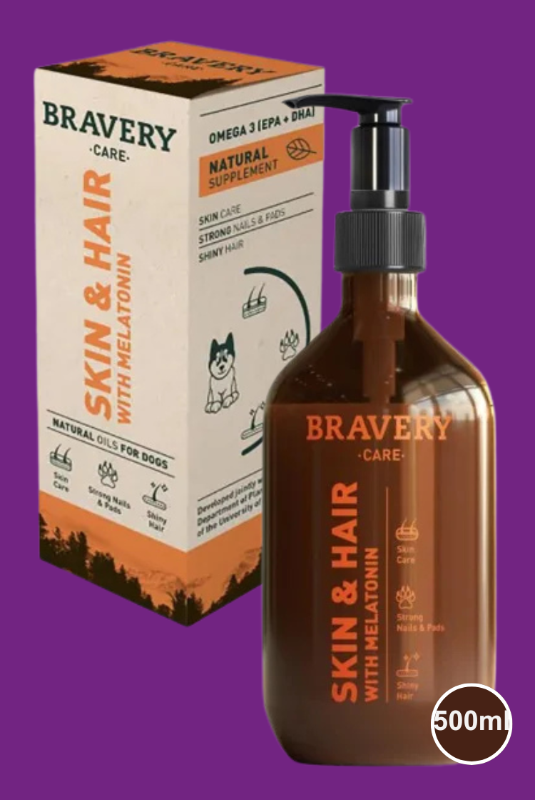 BRAVERY Skin & Hair (Aceite de salmón)