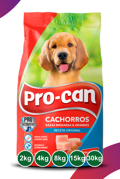 Procan Cachorros Receta Original De Pollo Razas Medianas y Grandes