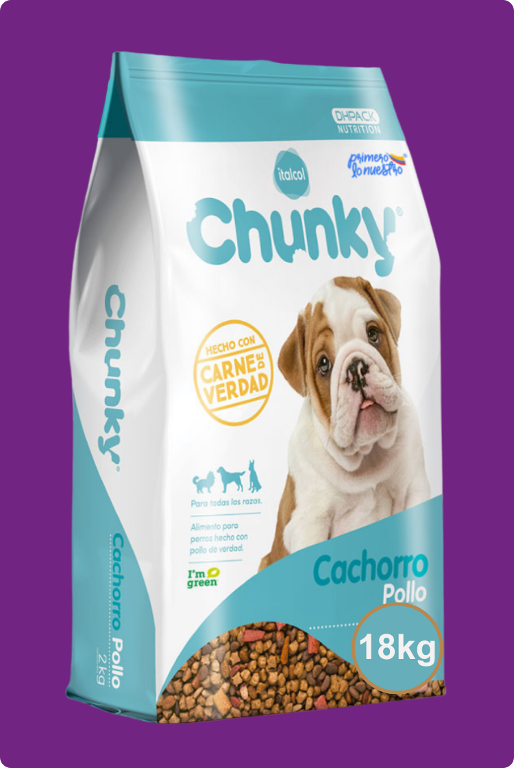 Chunky Cachorros Pollo Para Todas Las Razas