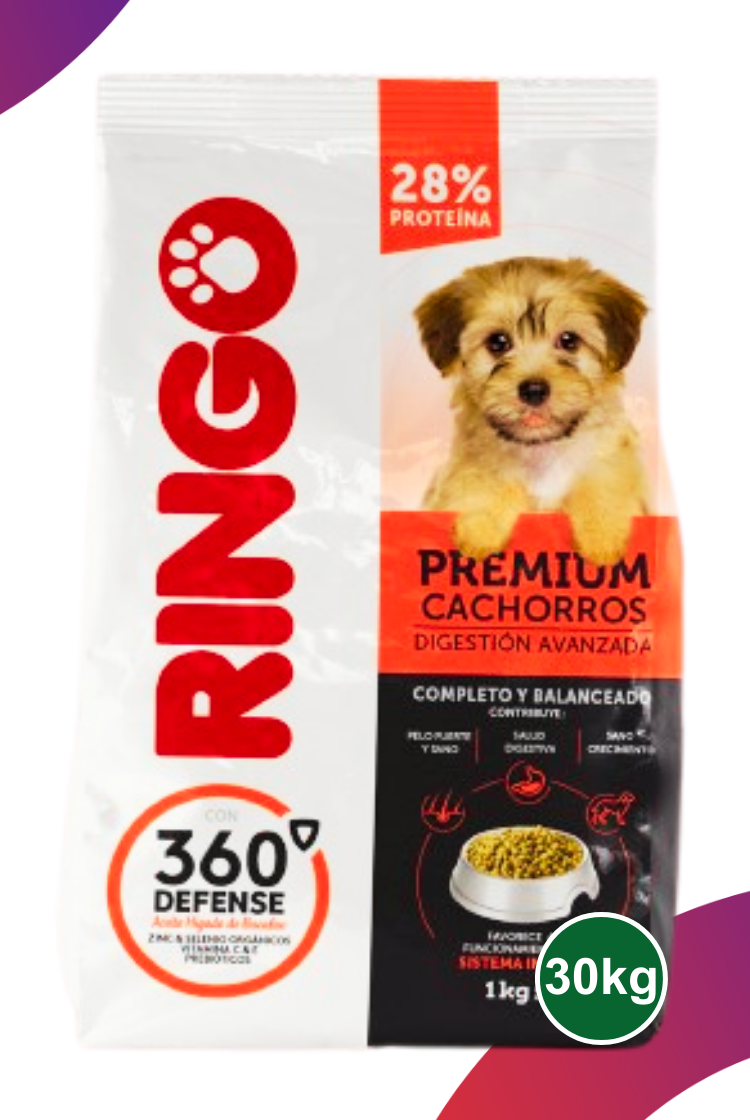 Ringo Premium Cachorros Para Razas Medianas y Grandes