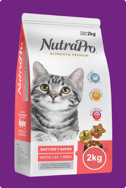 Nutrapro Gatos y Gatitos