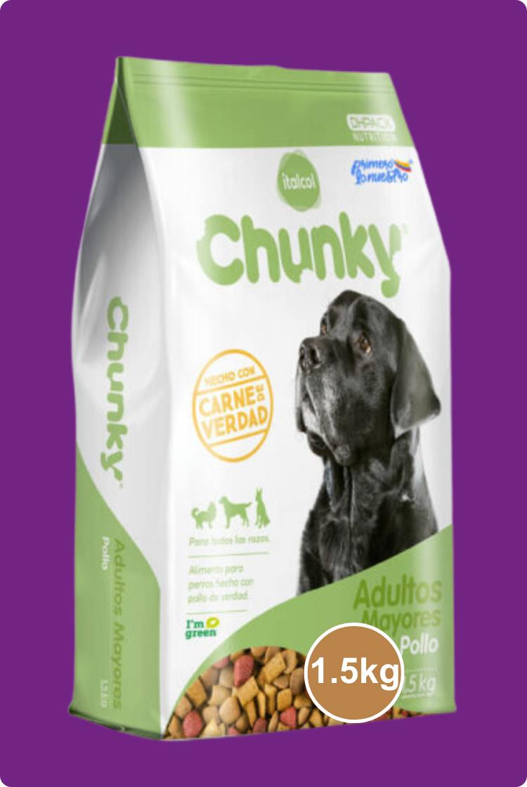 Chunky Adultos Mayores Pollo Para Todas Las Razas