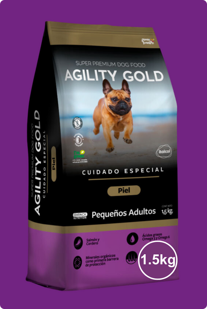 Agility Gold Cuidado Especial Piel Pequeños Adultos