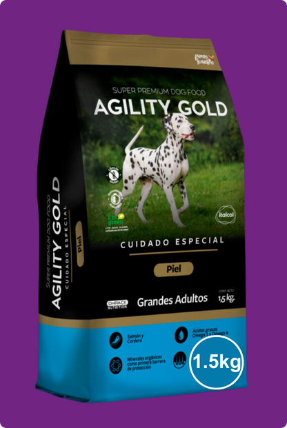 Agility Gold Cuidado Especial Piel Grandes Adultos