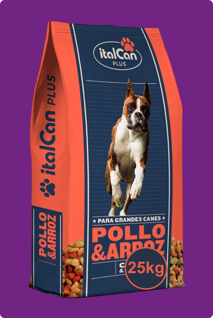 italCan Plus Para Gandes Cánes Pollo Y Arroz