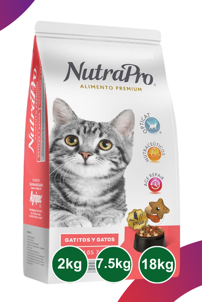 Nutrapro Gatos y Gatitos