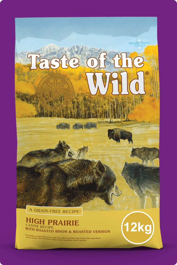 Taste of the Wild High Prairie Con Carne De Bisonte y De Venado Asado Adulto Razas Medianas y Grandes