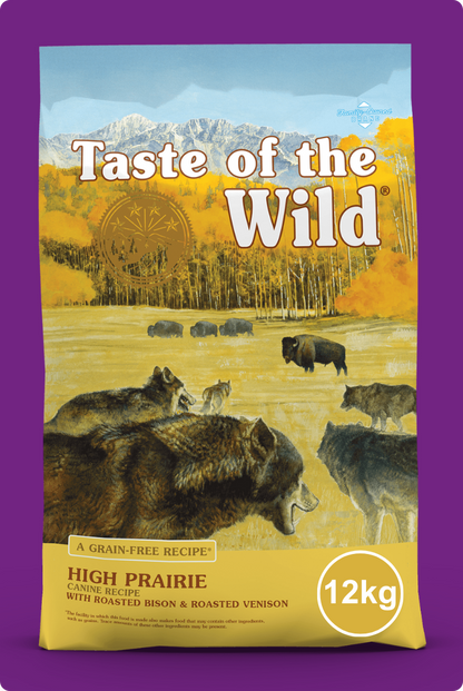 Taste of the Wild High Prairie Con Carne De Bisonte y De Venado Asado Adulto Razas Medianas y Grandes