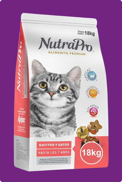 Nutrapro Gatos y Gatitos