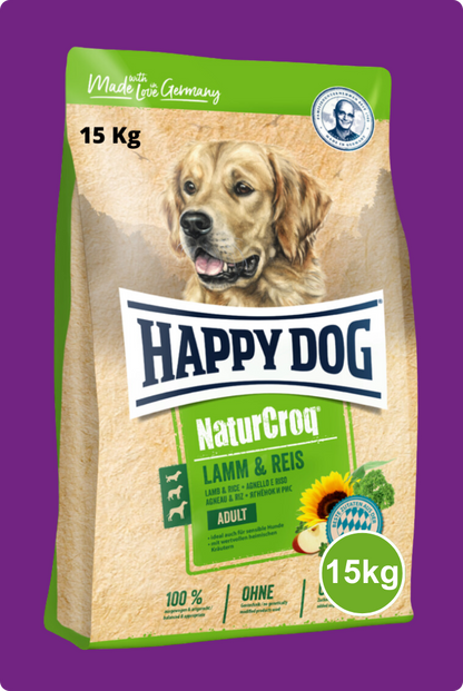 Happy Dog Cordero y Arroz Razas Medianas y Grandes