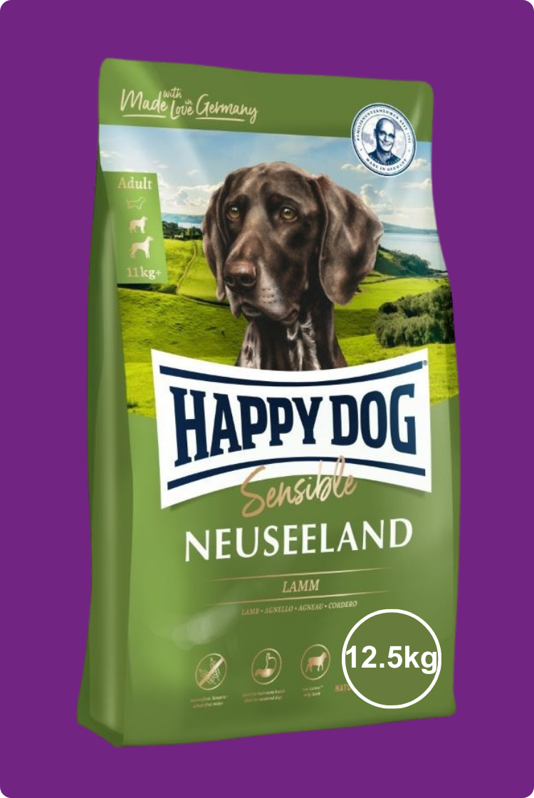 Happy Dog Sensible Cordero Neuseeland Adulto Razas Medianas y Grandes