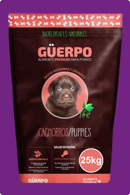 Güerpo Cachorros Razas Medianas y Grandes