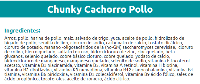 Chunky Cachorros Pollo Para Todas Las Razas