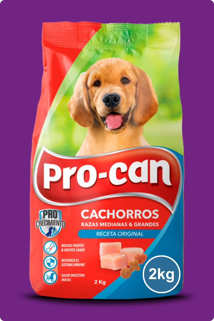 Procan Cachorros Receta Original De Pollo Razas Medianas y Grandes