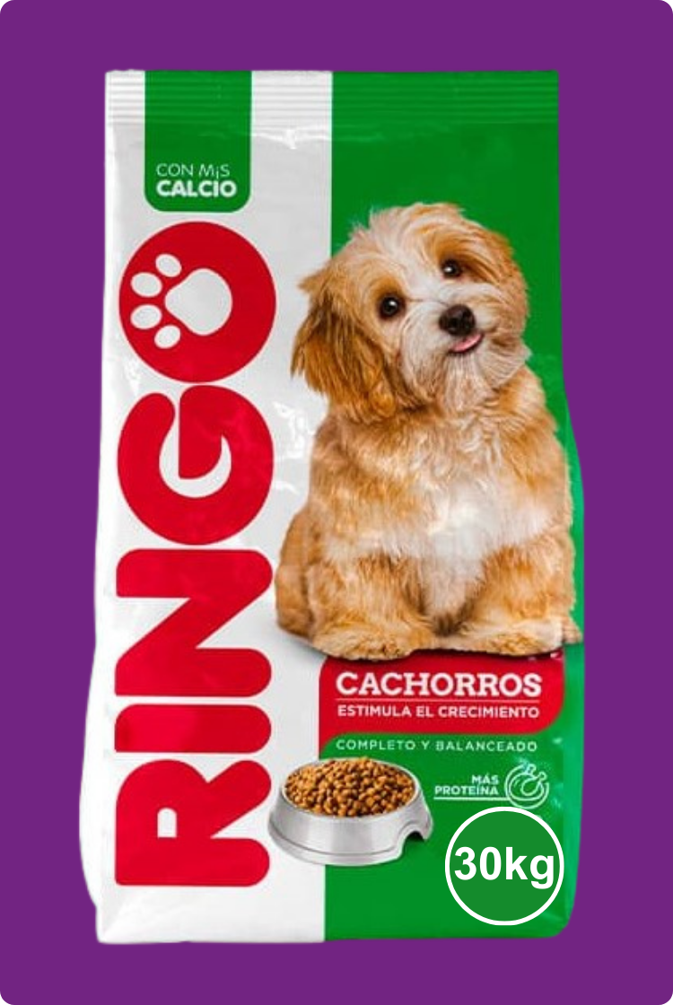 Ringo Croquetas Cachorros Para Razas Medianas y Grandes