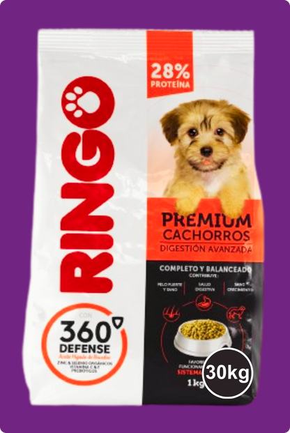 Ringo Premium Cachorros Para Razas Medianas y Grandes