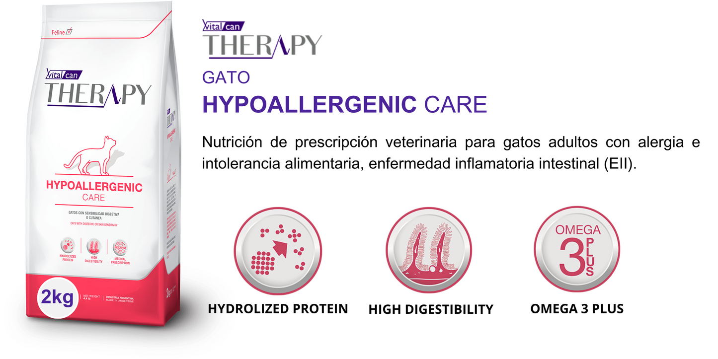 Therapy Hypoallargenic Care Gato