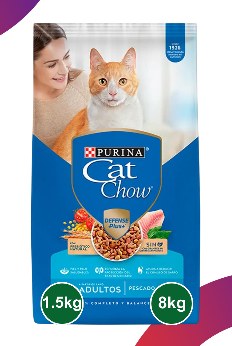 Cat Chow Adultos Sabor Pescado