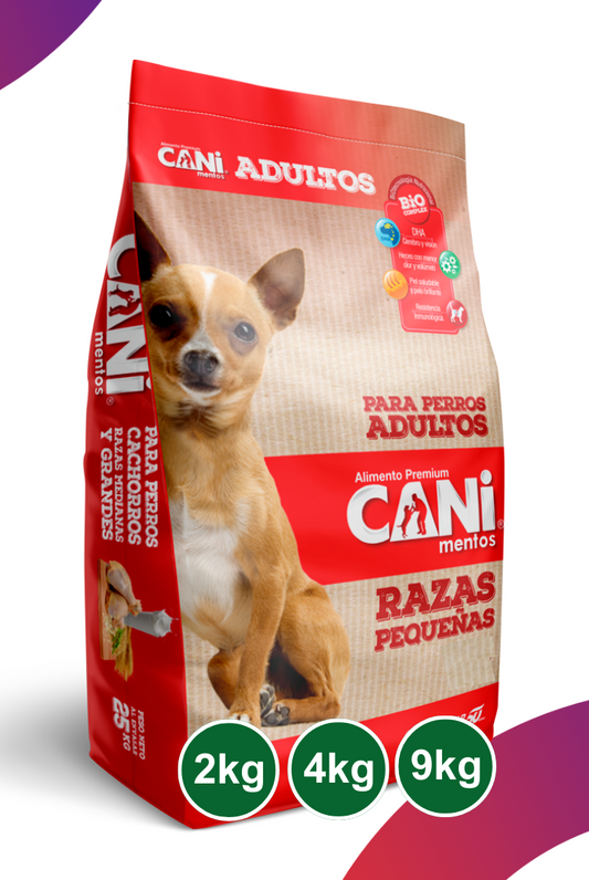 Canimentos Premium Para Perros Adultos Razas Pequeñas