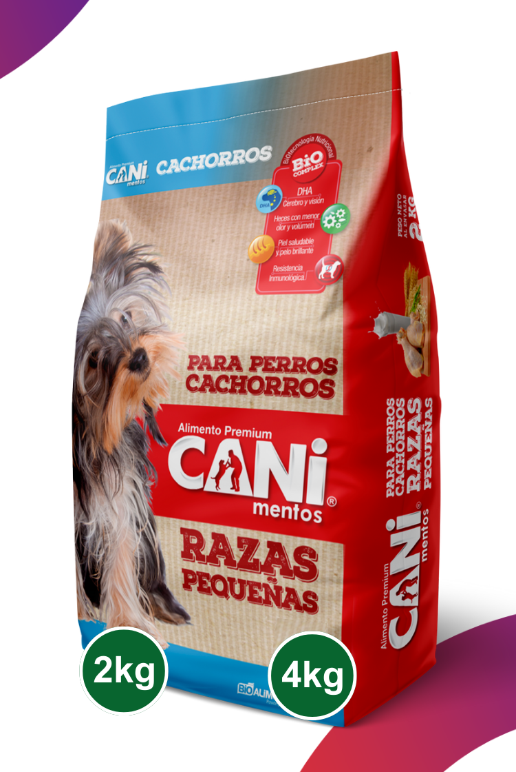 Canimentos Premium Para Perros Cachorros Razas Pequeñas