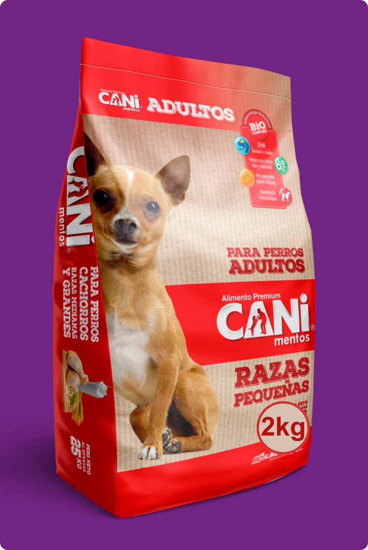 Canimentos Premium Para Perros Adultos Razas Pequeñas