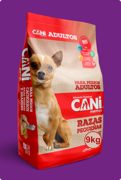 Canimentos Premium Para Perros Adultos Razas Pequeñas