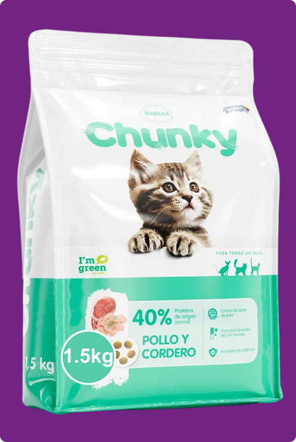 Chunky Gaticos Pollo y Cordero