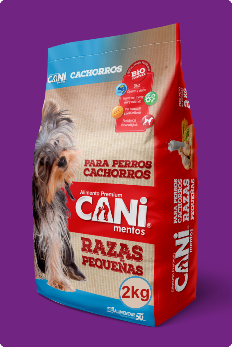 Canimentos Premium Para Perros Cachorros Razas Pequeñas