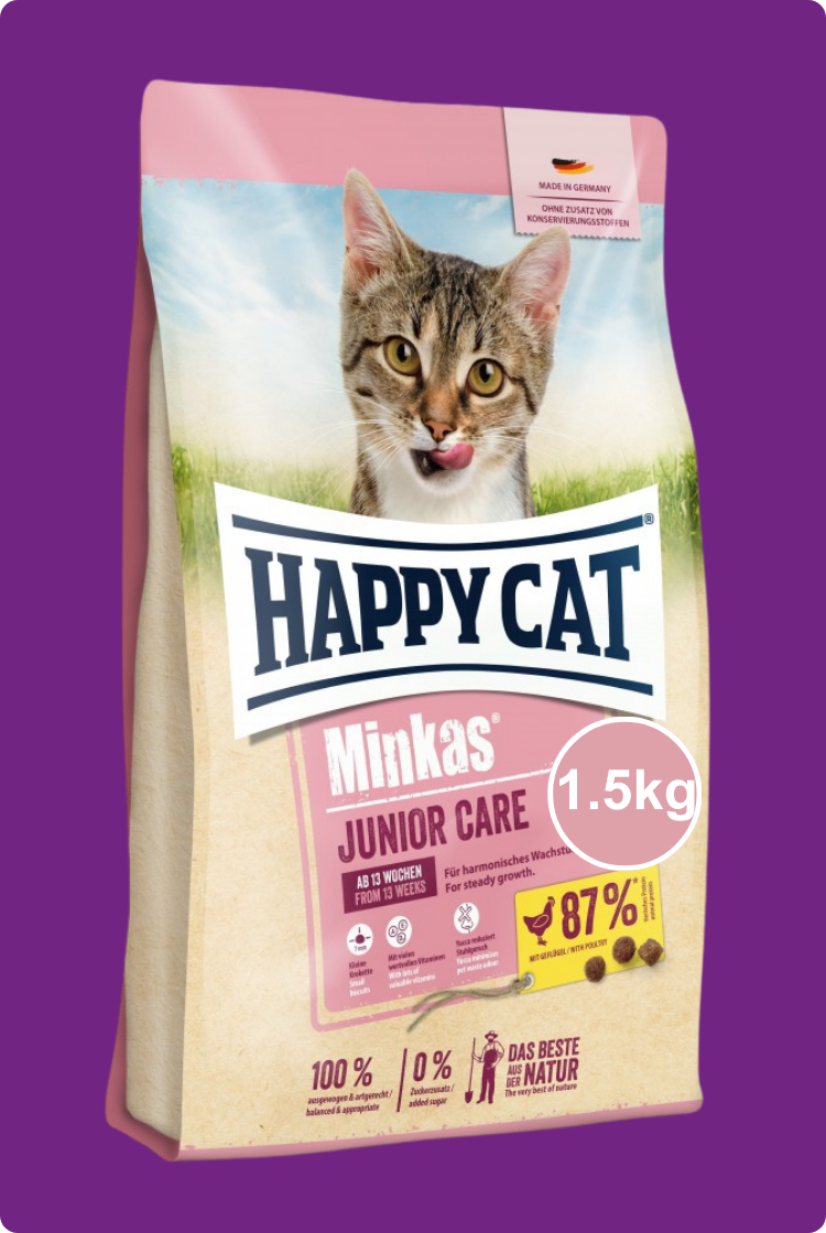 Happy Cat Minkas Junior Care Gatitos