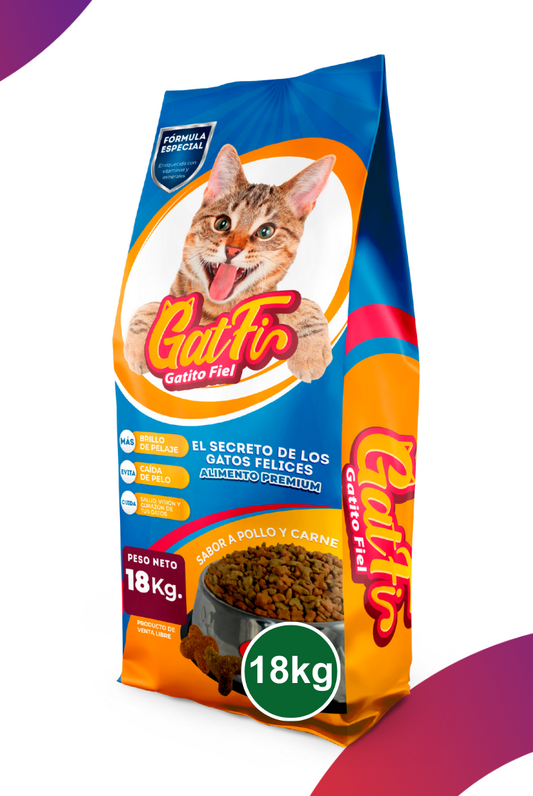 Gatfi Adulto Sabor Pollo y Carne