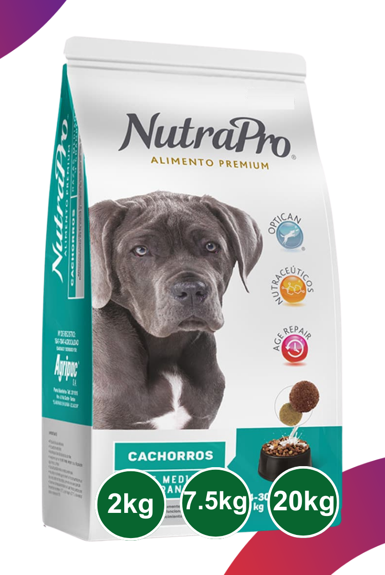 Nutrapro Cachorros Razas Medianas y Grandes