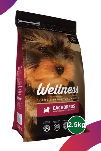 Wellness Cachorros Razas Pequeñas y Medianas