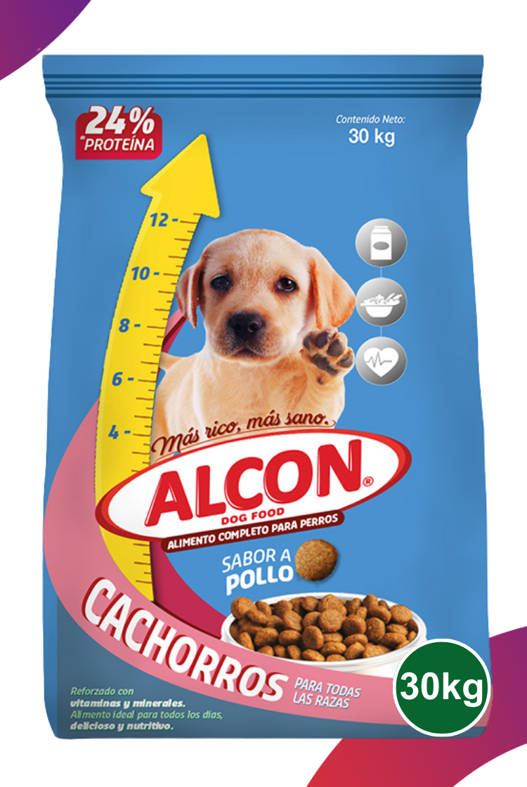 Alcon Dog Food Cachorros Sabor A Pollo