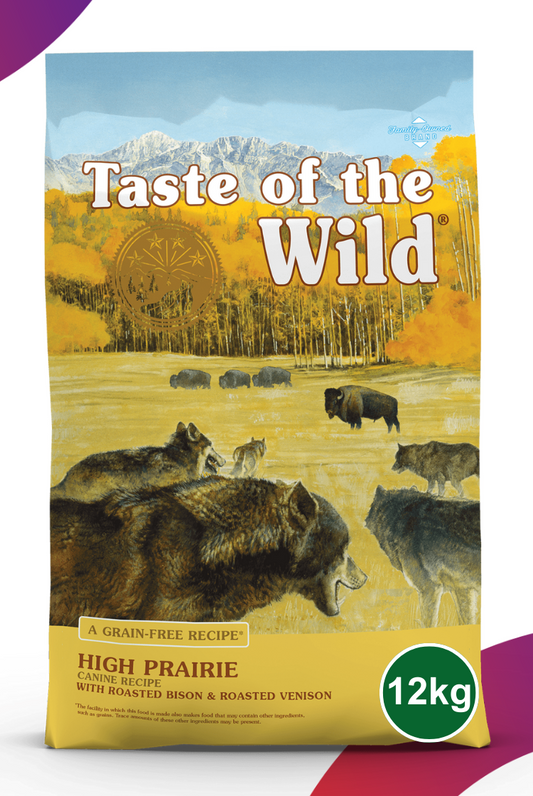 Taste of the Wild High Prairie Con Carne De Bisonte y De Venado Asado Adulto Razas Medianas y Grandes