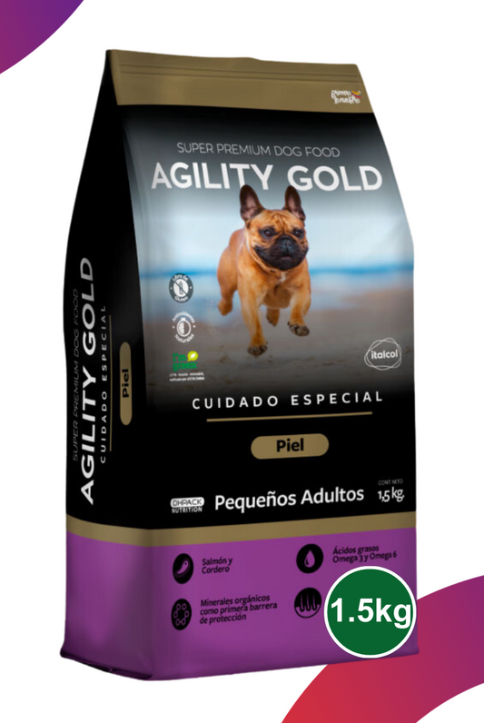 Agility Gold Cuidado Especial Piel Pequeños Adultos