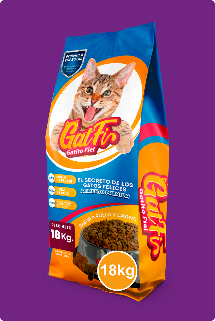 Gatfi Adulto Sabor Pollo y Carne