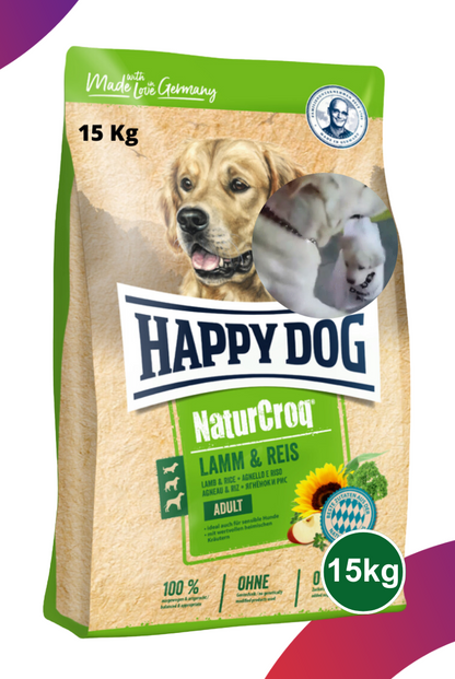 Happy Dog Cordero y Arroz Razas Medianas y Grandes