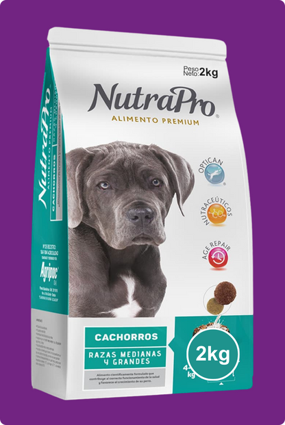 Nutrapro Cachorros Razas Medianas y Grandes