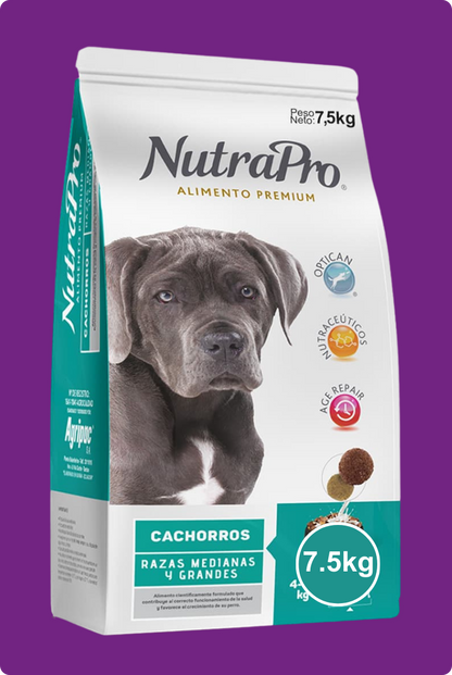 Nutrapro Cachorros Razas Medianas y Grandes