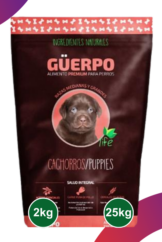 Güerpo Cachorros Razas Medianas y Grandes