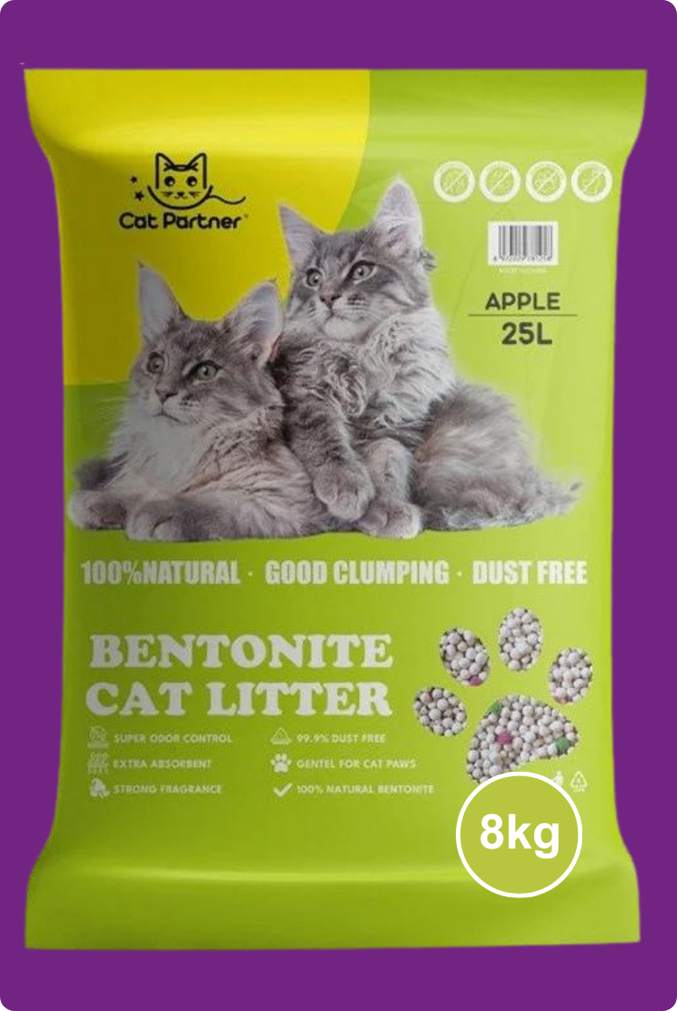 CAT PARTNER Arena Para Gatos Con Aroma Lavanda, Manzana, Limón, Café, Rosas