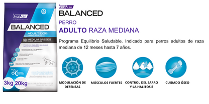 Balanced Perro Adulto Razas Medianas