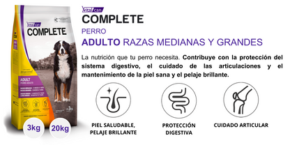 Complete Perro Adultos Razas Medianas y Grandes