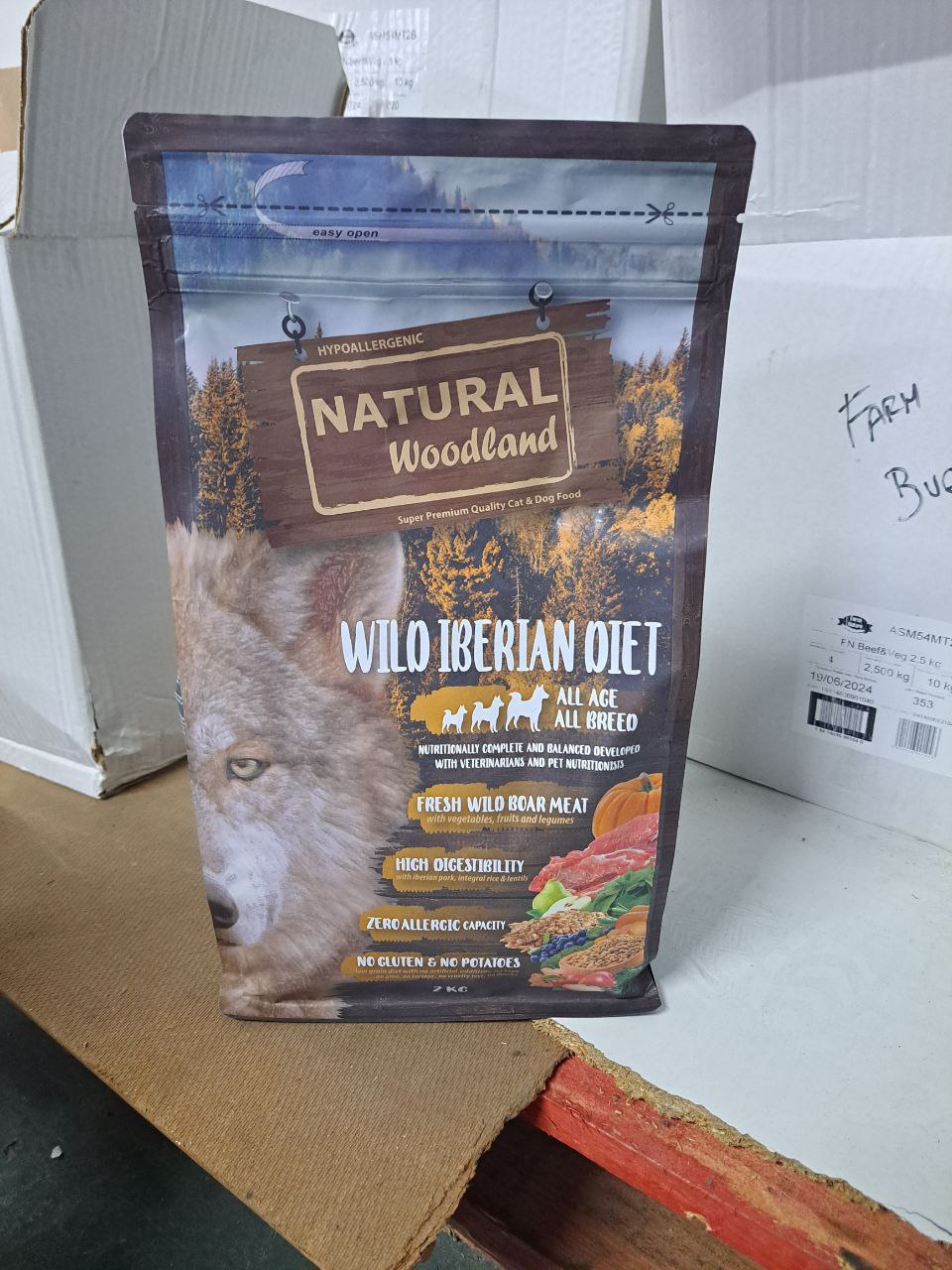 Natural Woodland WILD IBERIAN DIET Para Perros De Todas Las Razas y Edades