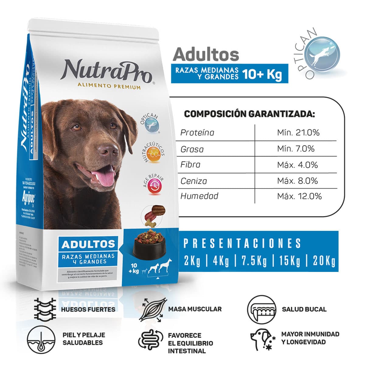 Nutrapro Adultos Razas Medianas y Grandes